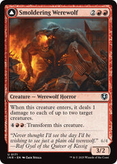 Smoldering Werewolf // Erupting Dreadwolf [Innistrad Remastered] | Jack's On Queen