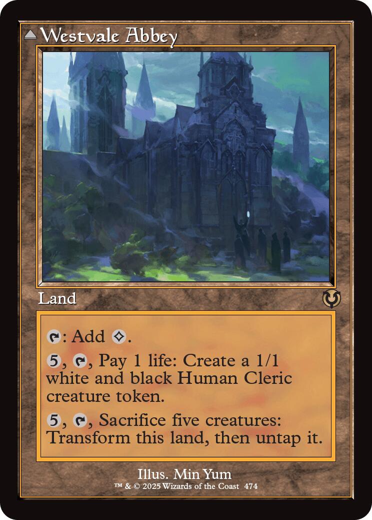 Westvale Abbey // Ormendahl, Profane Prince (Retro Frame) [Innistrad Remastered] | Jack's On Queen