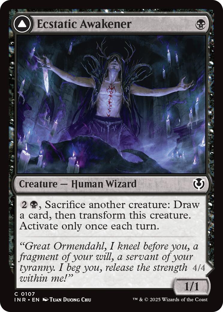 Ecstatic Awakener // Awoken Demon [Innistrad Remastered] | Jack's On Queen