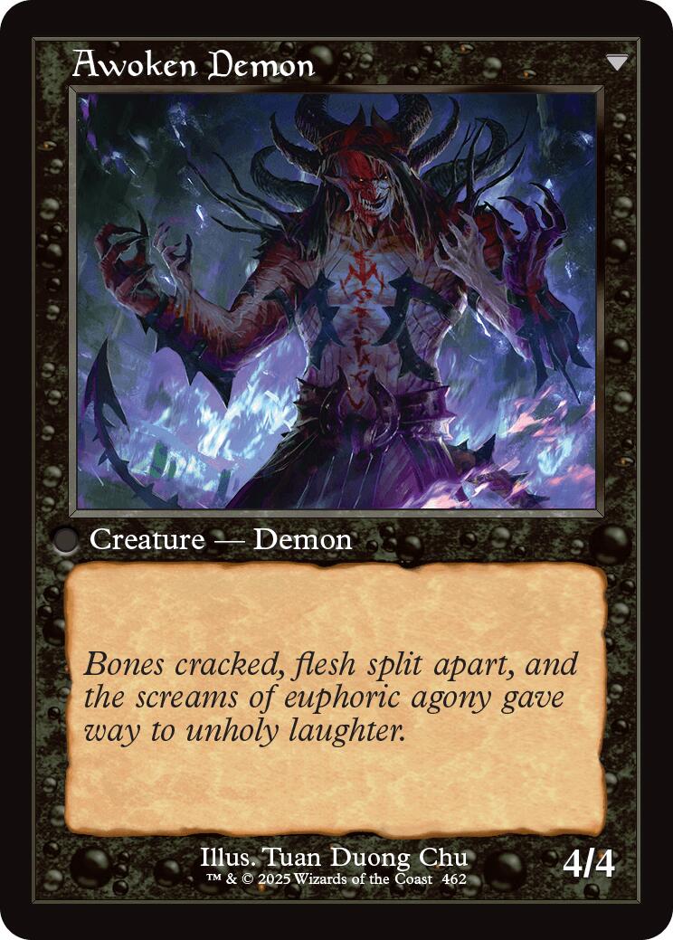 Ecstatic Awakener // Awoken Demon (Retro Frame) [Innistrad Remastered] | Jack's On Queen