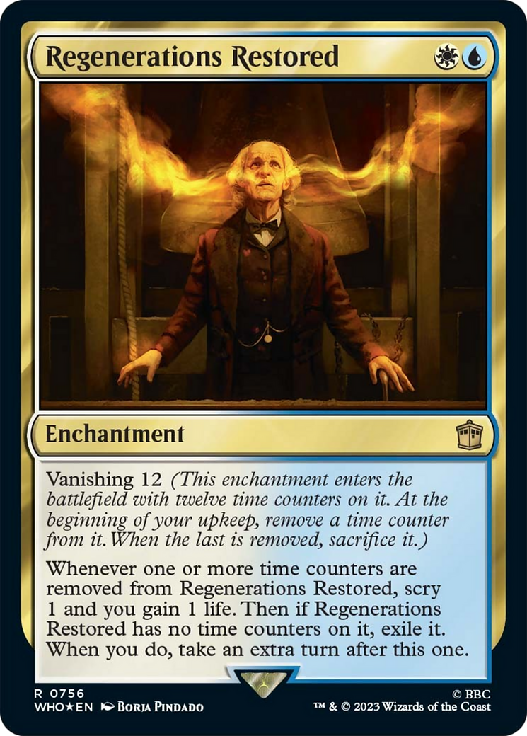 Regenerations Restored (Surge Foil) [Doctor Who] | Jack's On Queen