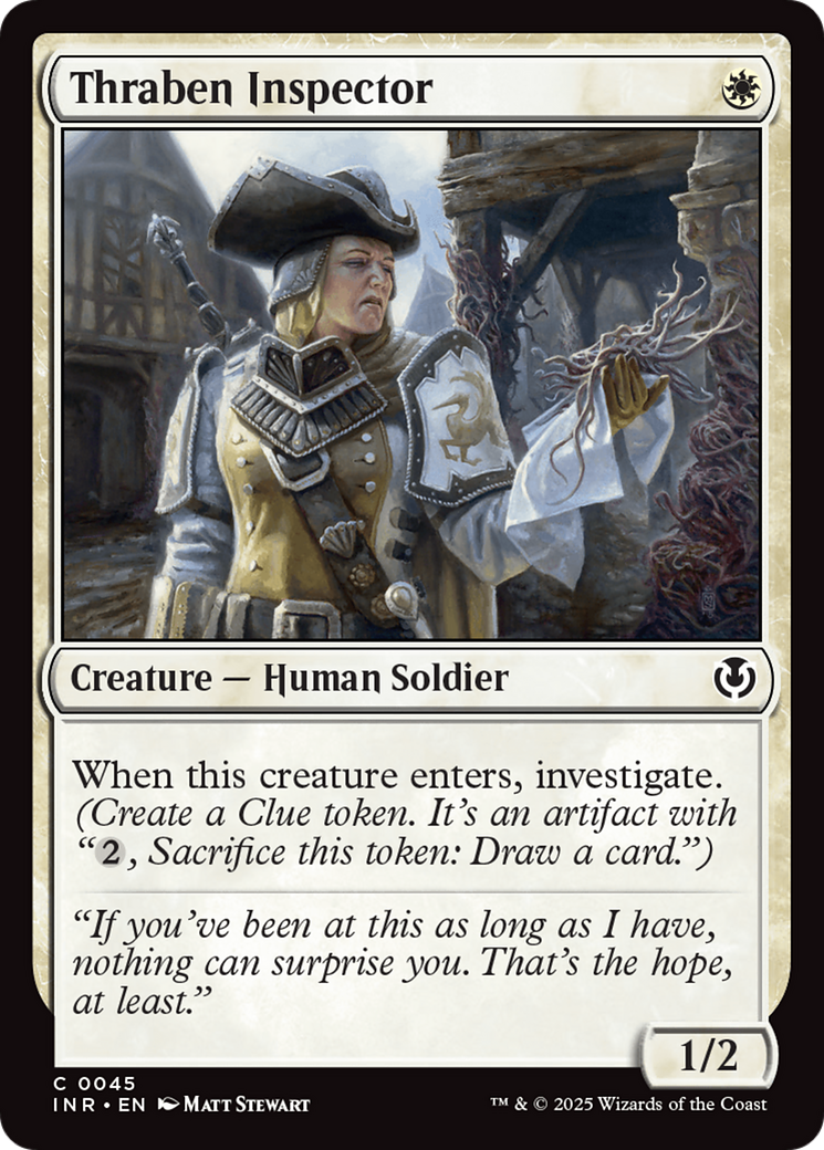 Thraben Inspector [Innistrad Remastered] | Jack's On Queen