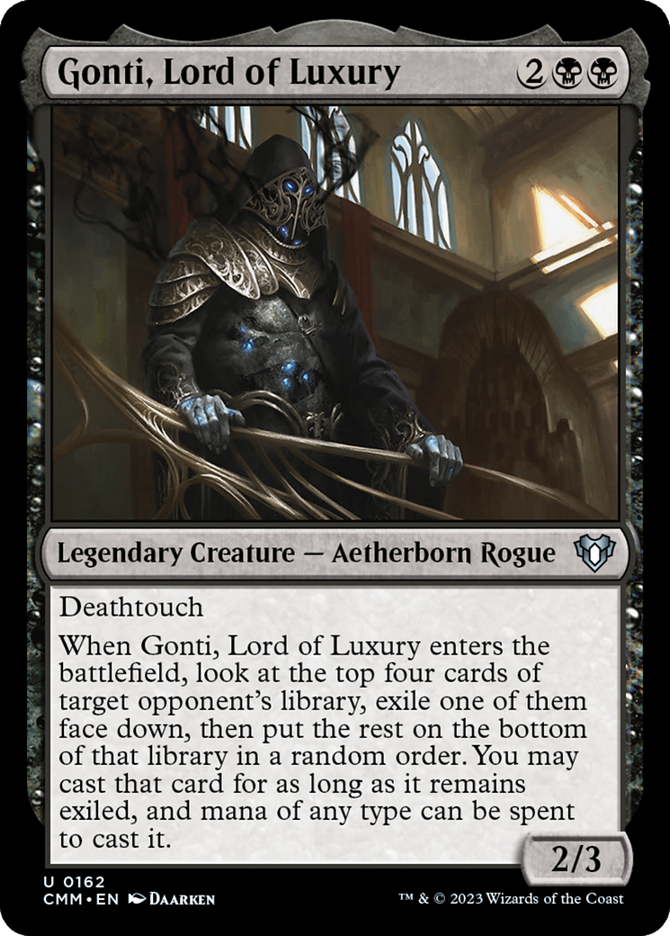 Gonti, Lord of Luxury [Commander Masters] | Jack's On Queen