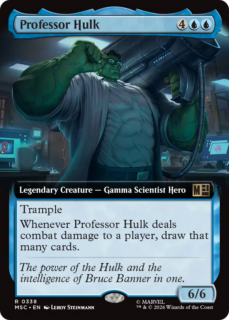 Professor Hulk (Extended Art) [Marvel Super Heroes Commander] | Jack's On Queen