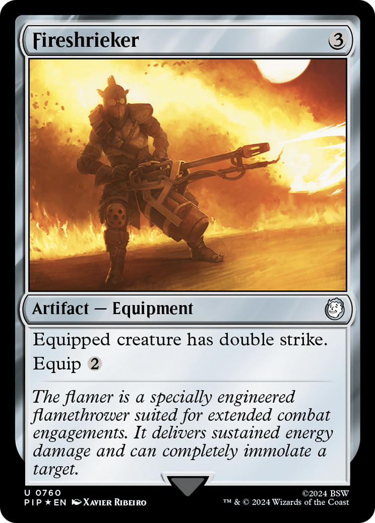 Fireshrieker (Surge Foil) [Fallout] | Jack's On Queen