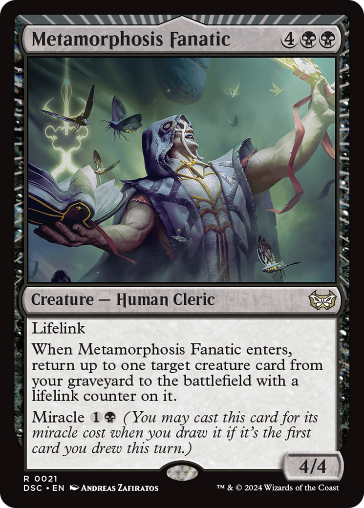 Metamorphosis Fanatic [Duskmourn: House of Horror Commander] | Jack's On Queen