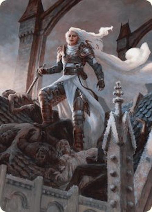 Thalia, Heretic Cathar Art Card [Innistrad Remastered Art Series] | Jack's On Queen