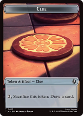 Monk // Clue (0017) Double-Sided Token [Avatar: The Last Airbender Tokens] | Jack's On Queen