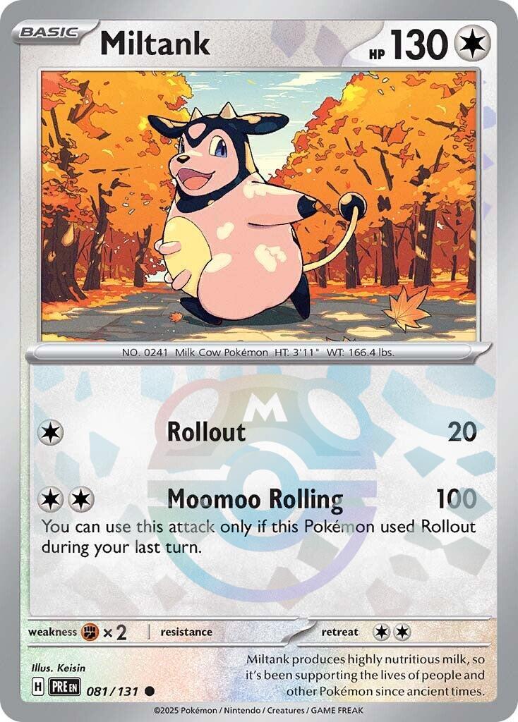 Miltank (081/131) (Master Ball Pattern) [Scarlet & Violet: Prismatic Evolutions] | Jack's On Queen