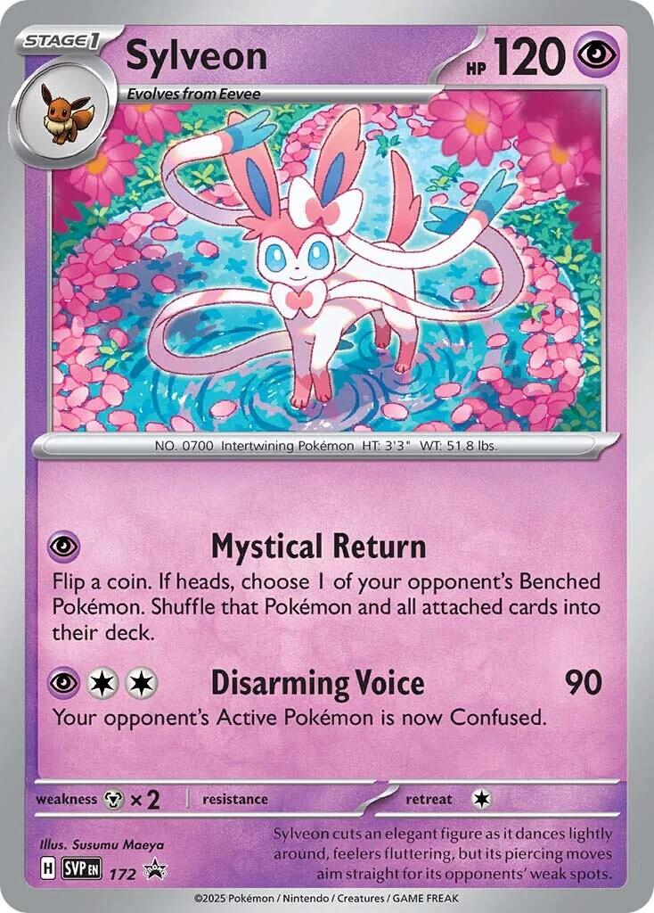 Sylveon (SVP172) [Scarlet & Violet: Black Star Promos] | Jack's On Queen
