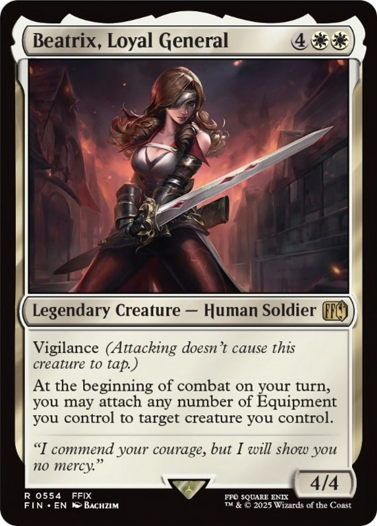 Beatrix, Loyal General [FINAL FANTASY] | Jack's On Queen