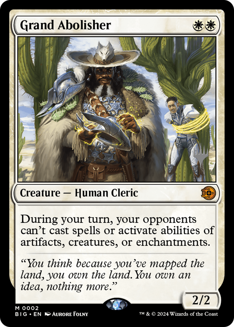 Grand Abolisher [Lorwyn Eclipsed Promos] | Jack's On Queen