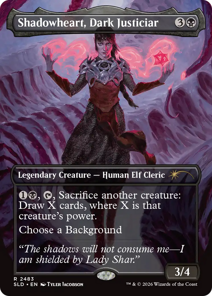 Shadowheart, Dark Justiciar [Secret Lair Drop Series] | Jack's On Queen