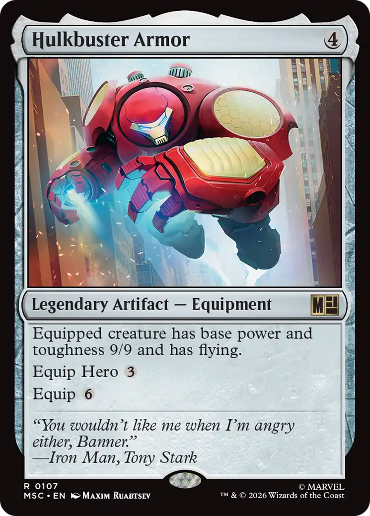 Hulkbuster Armor [Marvel Super Heroes Commander] | Jack's On Queen