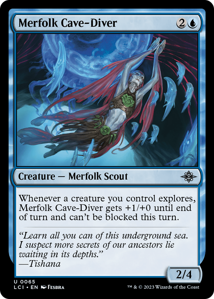 Merfolk Cave-Diver [The Lost Caverns of Ixalan] | Jack's On Queen