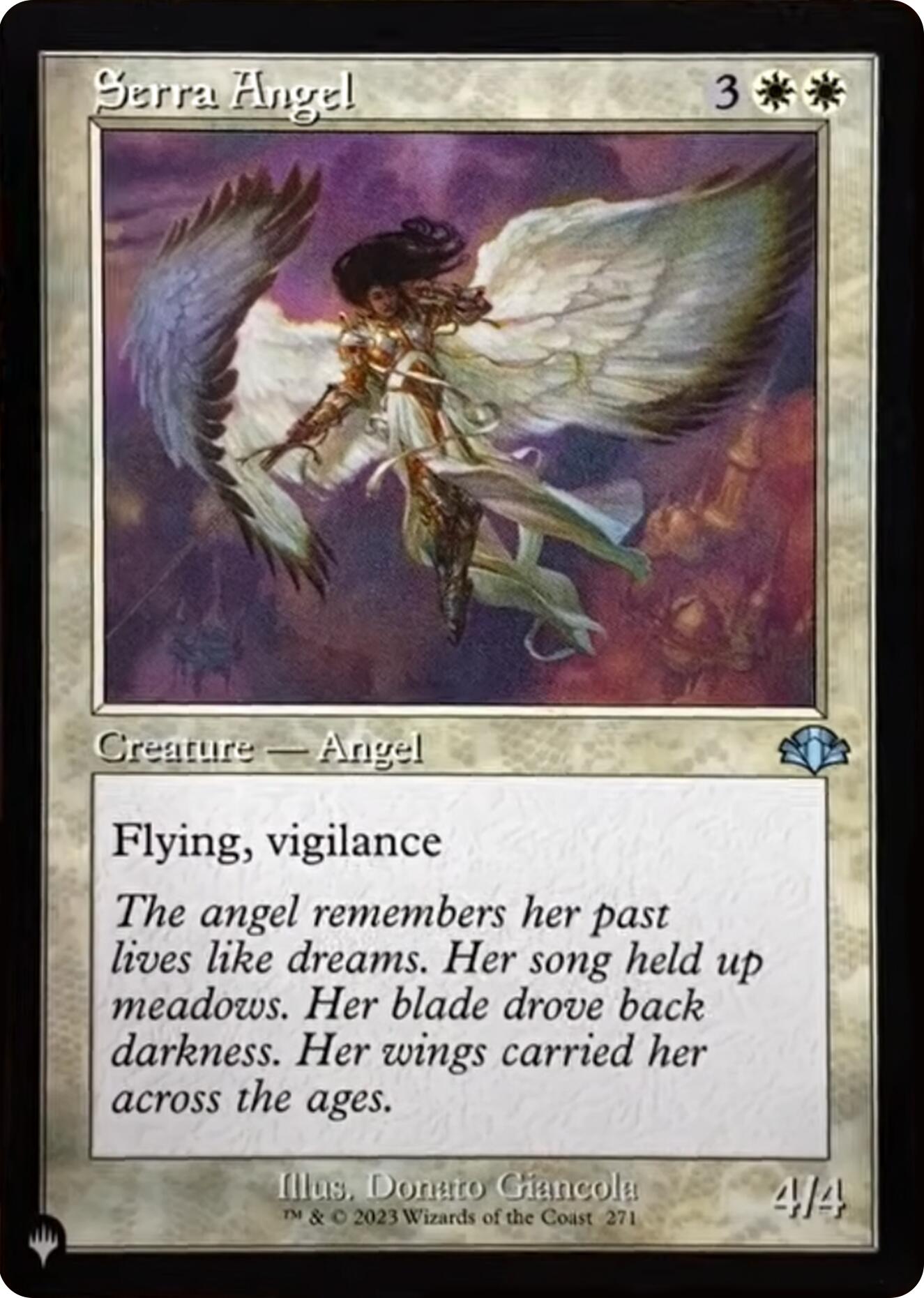 Serra Angel (Retro Frame) [The List] | Jack's On Queen
