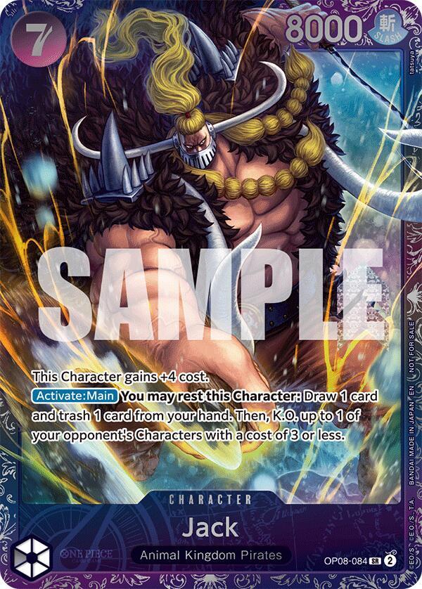 Jack (Treasure Cup 2025) (OP08-084) [One Piece Promotion Cards] | Jack's On Queen