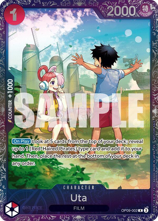 Uta (Treasure Cup 2025) (OP09-002) [One Piece Promotion Cards] | Jack's On Queen