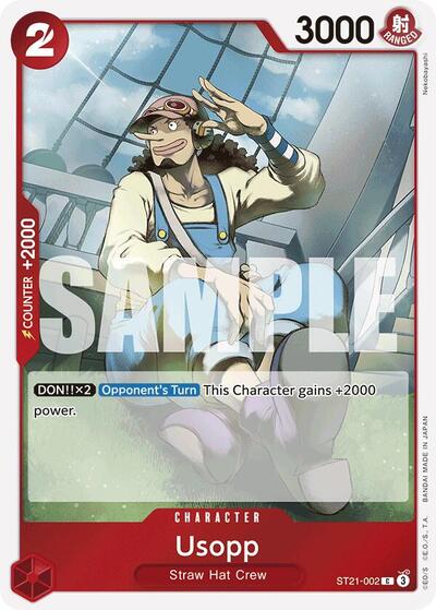 Usopp (ST21-002) [Starter Deck EX: Gear 5] | Jack's On Queen