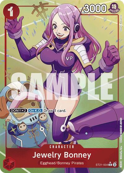 Jewelry Bonney (Parallel) (ST21-004) [Starter Deck EX: Gear 5] | Jack's On Queen