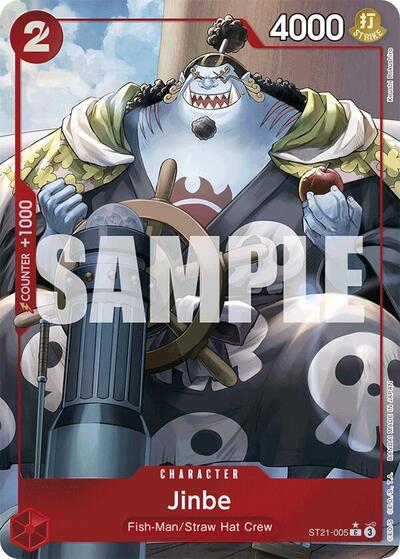 Jinbe (Parallel) (ST21-005) [Starter Deck EX: Gear 5] | Jack's On Queen