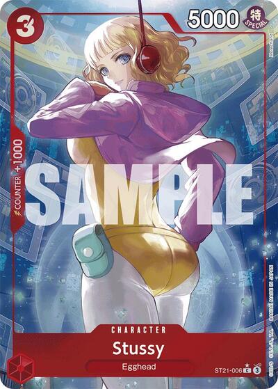 Stussy (Parallel) (ST21-006) [Starter Deck EX: Gear 5] | Jack's On Queen