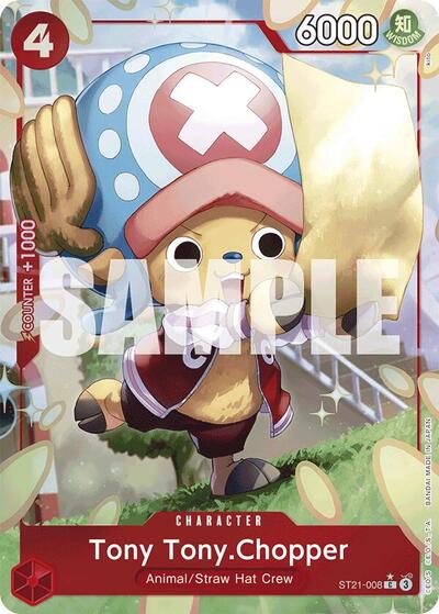 Tony Tony.Chopper (Parallel) (ST21-008) [Starter Deck EX: Gear 5] | Jack's On Queen