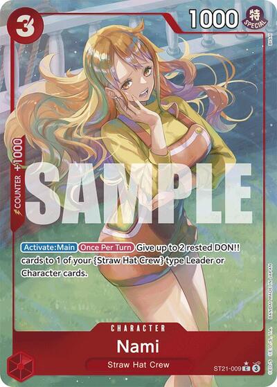 Nami (Parallel) (ST21-009) [Starter Deck EX: Gear 5] | Jack's On Queen