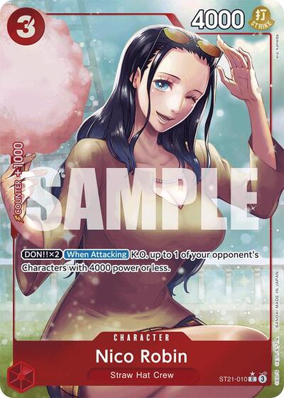 Nico Robin (Parallel) (ST21-010) [Starter Deck EX: Gear 5] | Jack's On Queen