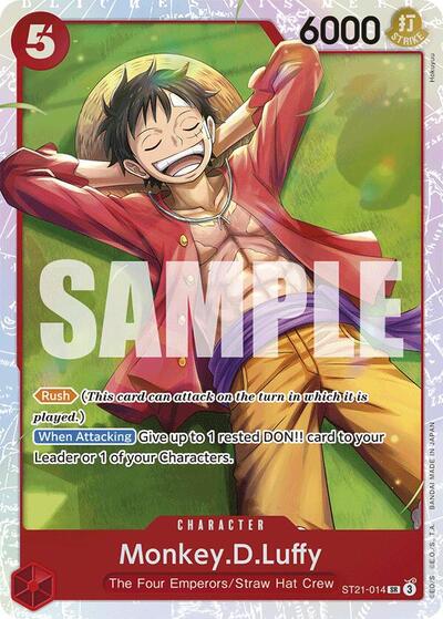 Monkey.D.Luffy (014) (ST21-014) [Starter Deck EX: Gear 5] | Jack's On Queen