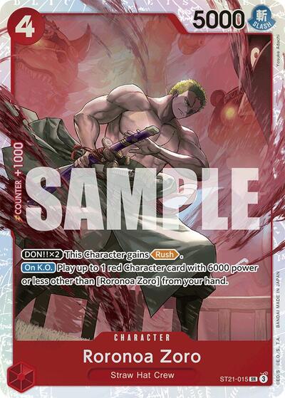 Roronoa Zoro (ST21-015) [Starter Deck EX: Gear 5] | Jack's On Queen