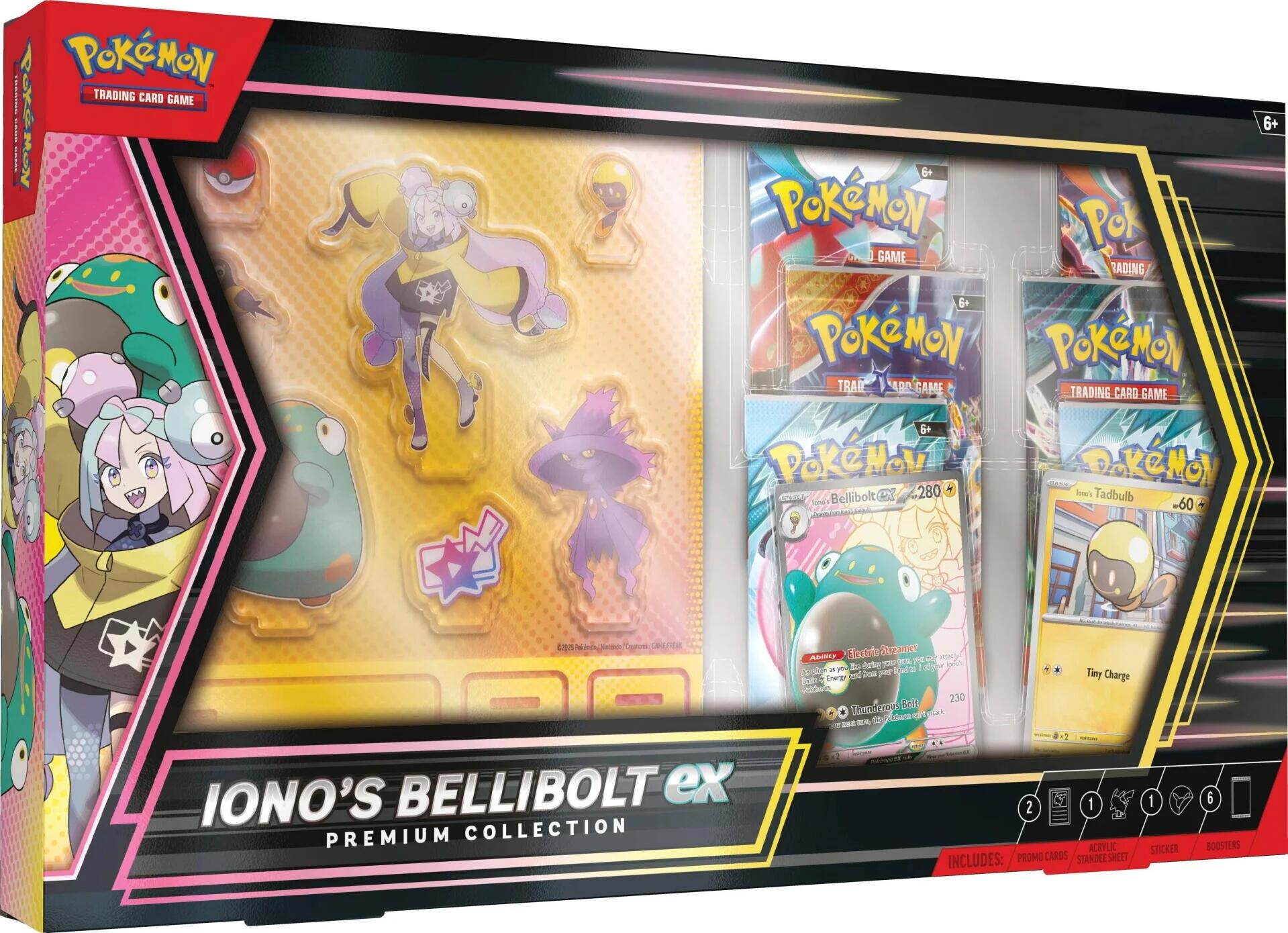 Iono's Bellibolt ex - Premium Collection | Jack's On Queen