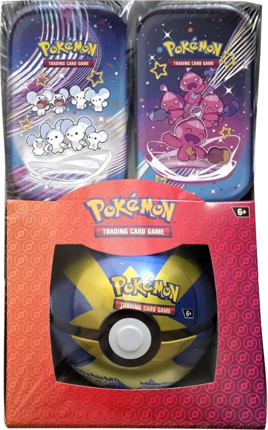 Scarlet & Violet: Paldean Fates - Mini Tins & Poke Ball Tin | Jack's On Queen