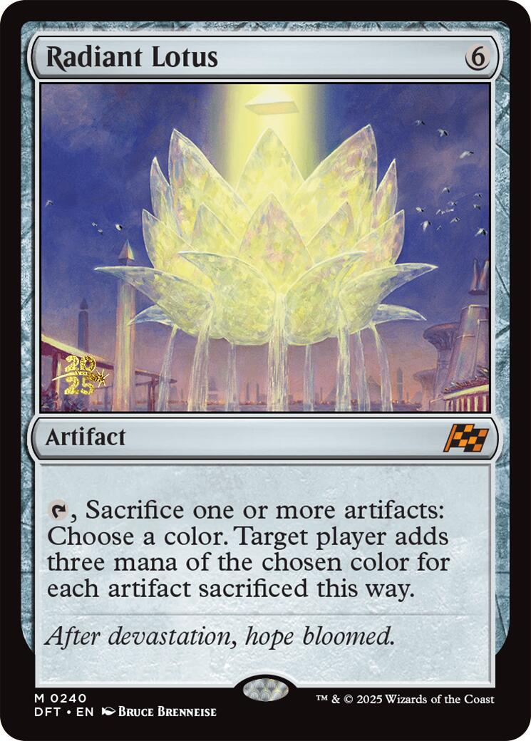 Radiant Lotus [Aetherdrift Prerelease Promos] | Jack's On Queen