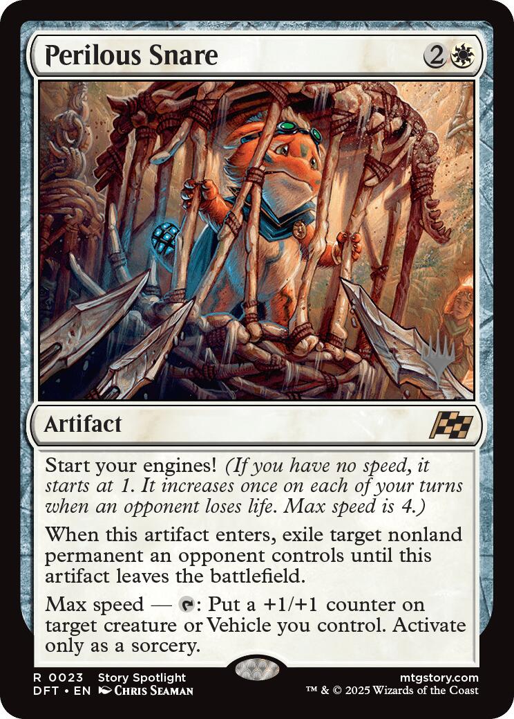 Perilous Snare (Promo Pack) [Aetherdrift Promos] | Jack's On Queen