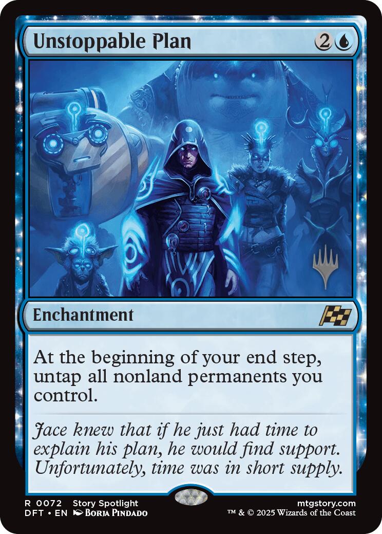 Unstoppable Plan (Promo Pack) [Aetherdrift Promos] | Jack's On Queen