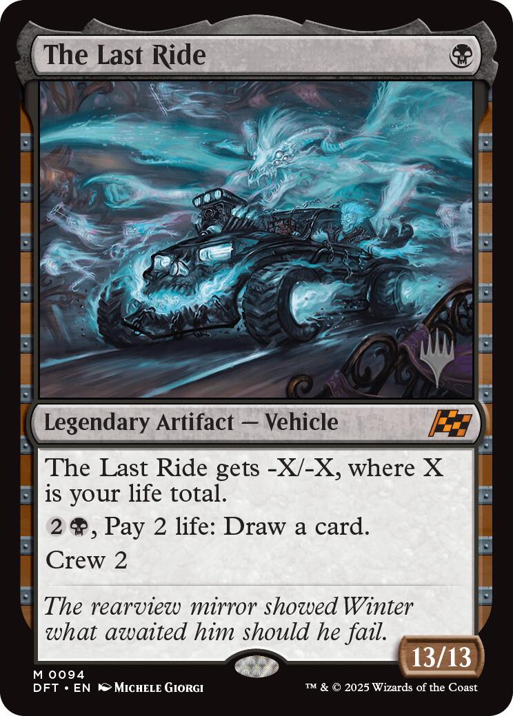 The Last Ride (Promo Pack) [Aetherdrift Promos] | Jack's On Queen