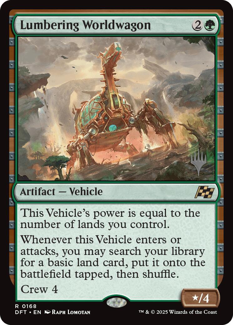 Lumbering Worldwagon [Aetherdrift Promos] | Jack's On Queen