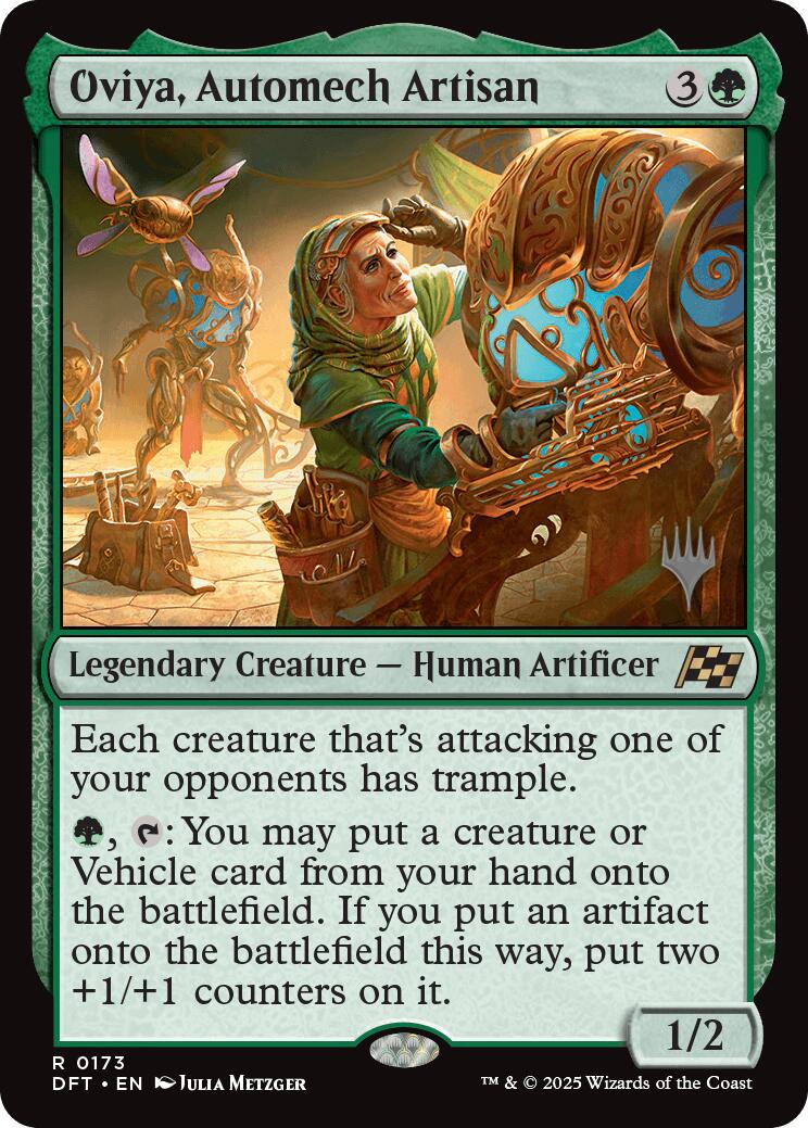 Oviya, Automech Artisan (Promo Pack) [Aetherdrift Promos] | Jack's On Queen