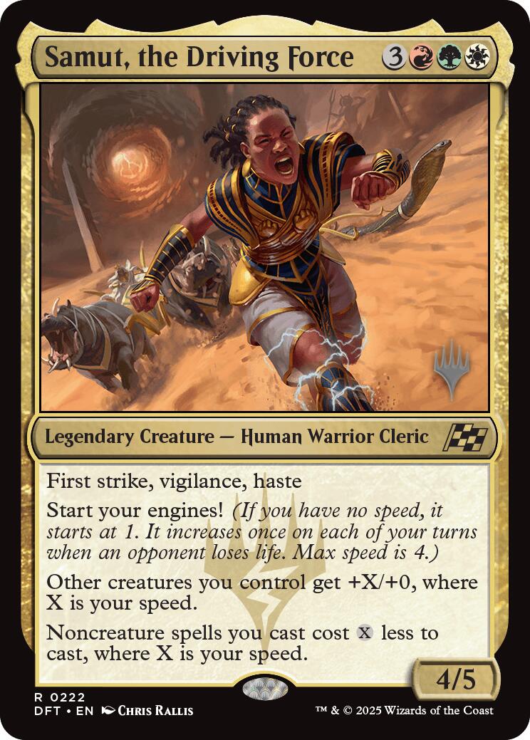 Samut, the Driving Force [Aetherdrift Promos] | Jack's On Queen