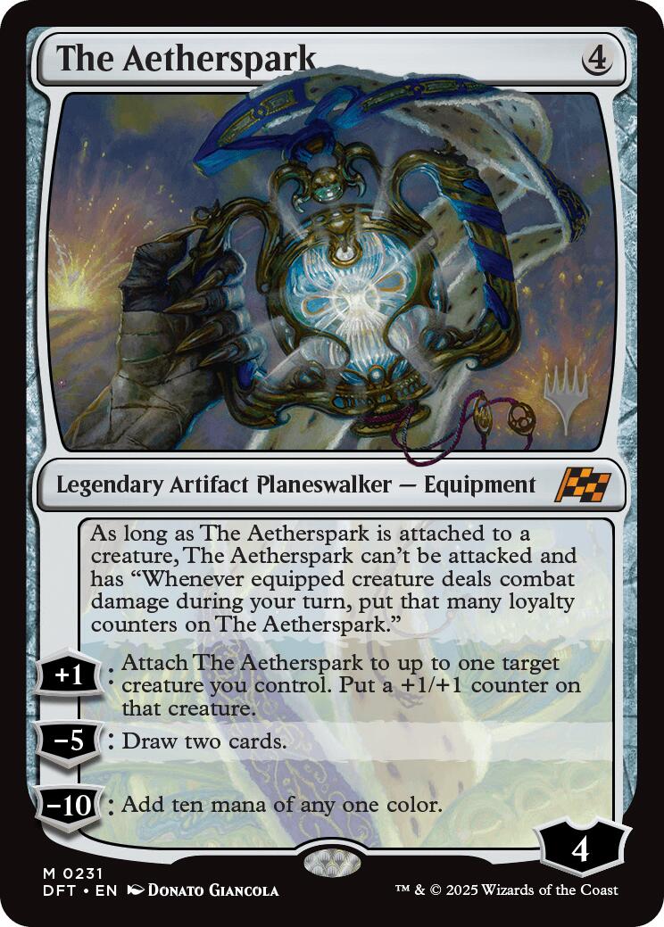 The Aetherspark (Promo Pack) [Aetherdrift Promos] | Jack's On Queen