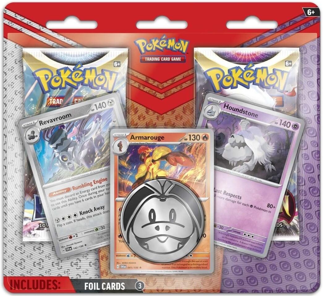 Enhanced - 2-Pack Blister (Armarouge, Revavroom & Houndstone) | Jack's On Queen