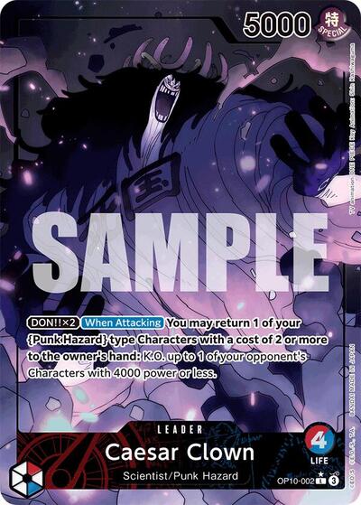 Caesar Clown (002) (Parallel) (OP10-002) [Royal Blood] | Jack's On Queen