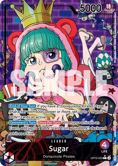 Sugar (003) (Parallel) (OP10-003) [Royal Blood] | Jack's On Queen