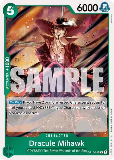 Dracule Mihawk (OP10-029) [Royal Blood] | Jack's On Queen
