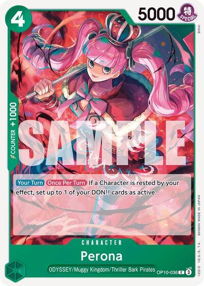 Perona (036) (OP10-036) [Royal Blood] | Jack's On Queen