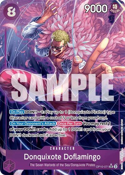 Donquixote Doflamingo (Parallel) (OP10-071) [Royal Blood] | Jack's On Queen
