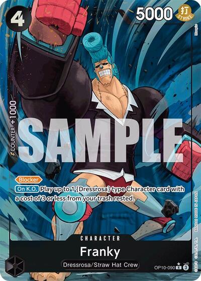 Franky (090) (Parallel) (OP10-090) [Royal Blood] | Jack's On Queen