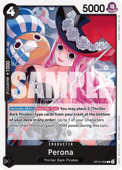 Perona (092) (OP10-092) [Royal Blood] | Jack's On Queen