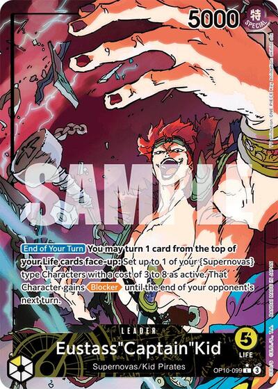 Eustass"Captain"Kid (099) (Parallel) (OP10-099) [Royal Blood] | Jack's On Queen